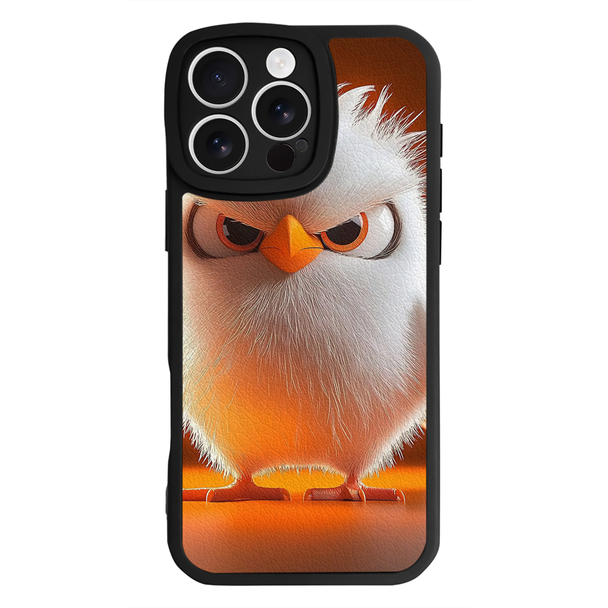 （画像用） Angry Birds アングリーバード 【iPhone 16シリーズ対応】シリコンスマホケース（レザー調） 材質：シリコン